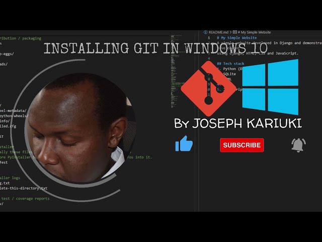 Installing Git in Windows10