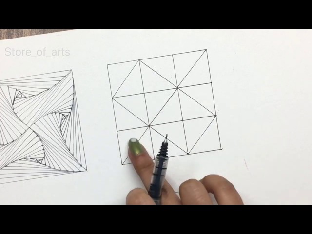 6 Easy Doodle Patterns for beginners | Zentangle art | Patterns for Doodling | Part-1