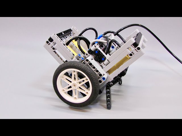 Building and Running 3 Levels of LEGO Pneumatic Engines