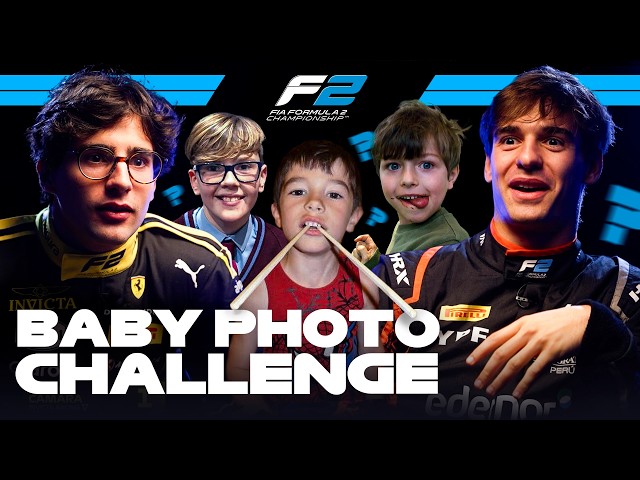 F2 Drivers Play Who's That Baby!