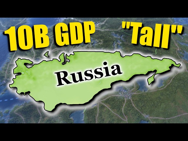 "Tall" Russia's 10B GDP Challenge - Victoria 3 - (LIVE)