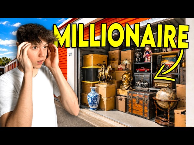 I BOUGHT A MULTI MILLIONAIRES ABANDONED STORAGE UNIT & FOUND…