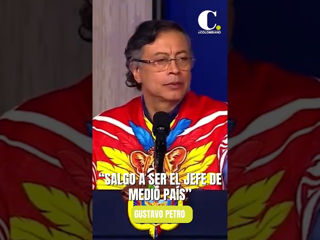 "I emerge as the leader of half the country": Petro