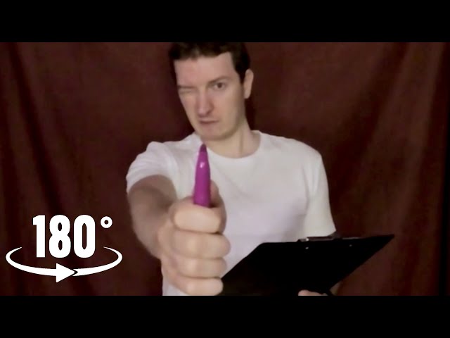 ASMR VR180 | Drawing You With Markers 🖍