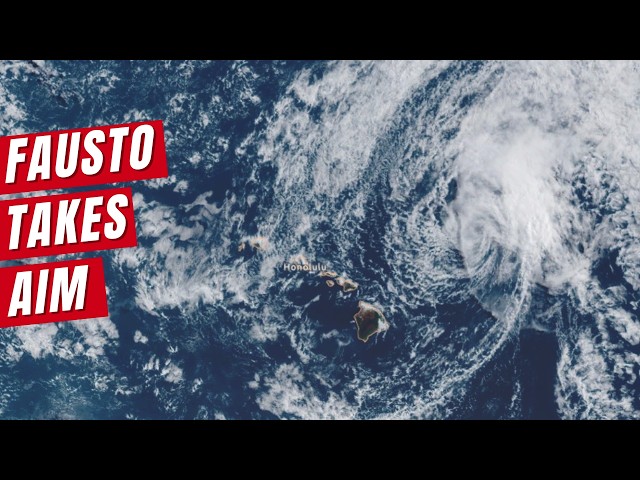 Live from Maui: Tropical Storm Fausto closes in on Hawaii