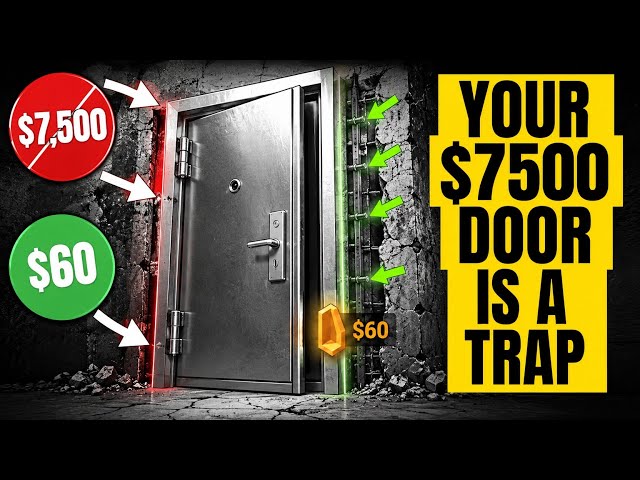 The $60 Trick that Beat your $7,500 Security Door (Engineering Explained)