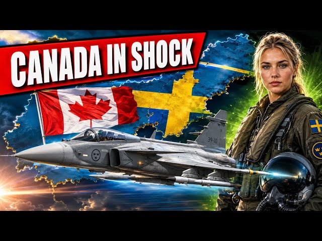 Canada’s Massive Gripen Shock – Sweden Rewrites the Game