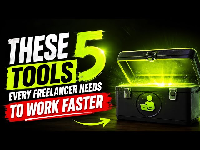 These 5 Tools Every Freelancer Needs to Work Faster