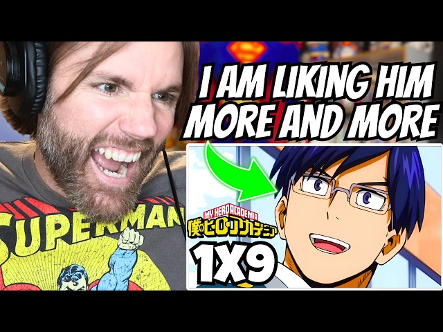 Superman Fan Reacts to My Hero Academia S1E9 | MHA Reaction | Anime Reaction