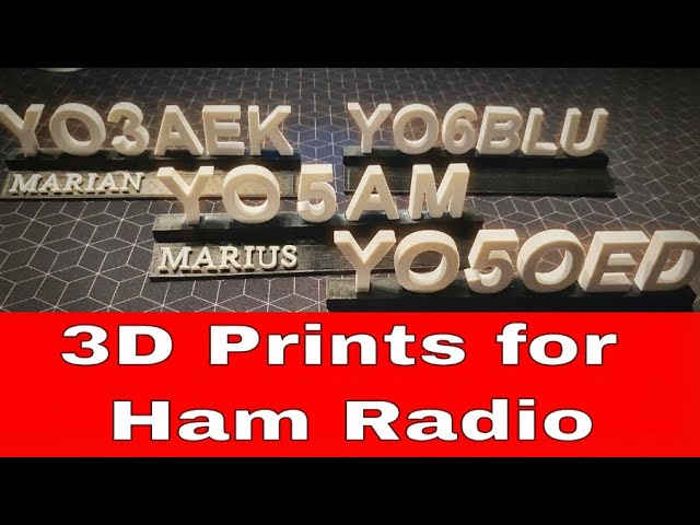 My 3D Printer Built the Perfect Ham Radio Workbench Setup
