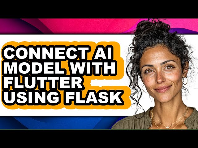 How to Connect Ai Model with Flutter Using Flask (easy Method)