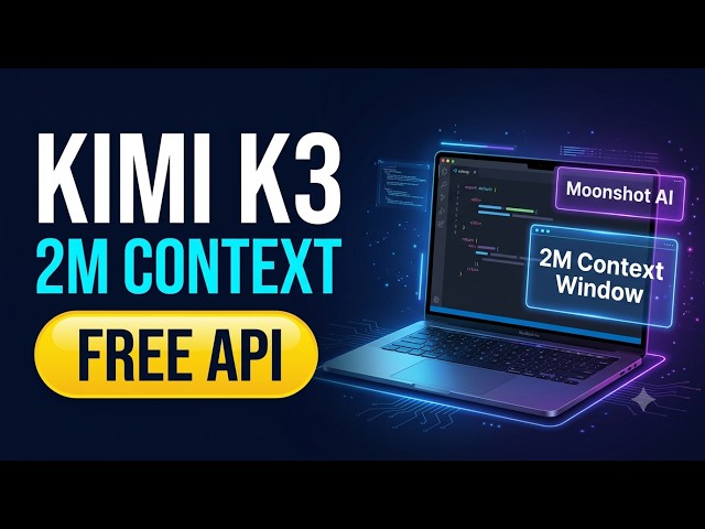 Kimi K3 Tutorial | Free AI Model with 2M Context Window