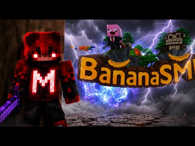 I joined Banana smp and this happens 💀😱☠️