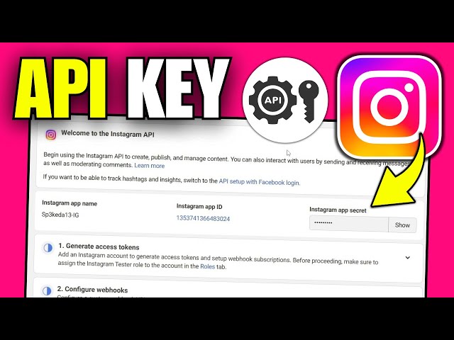 How To Get Instagram API Key (Access Token)