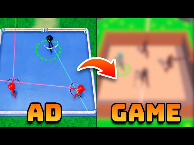 I turned a clickbait Ad Into Game | Hindi Devlog