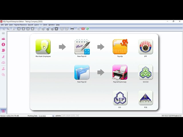 SQL PAYROLL SOFTWARE TUTORIAL VIEW MODULE