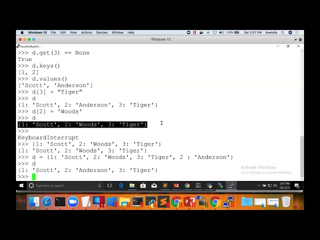 Python Collections and manipulating collections