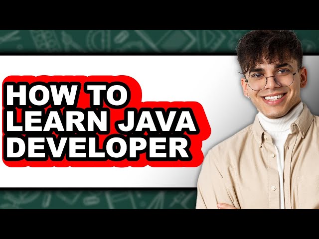 How to Learn Java Developer (easy Method)