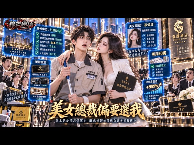 酒店保洁员意外被美女总裁看上，直接入赘成为她的男人！所有人嘲笑他吃软饭，却不知道他竟觉醒神秘异能，连豪门都不敢招惹！