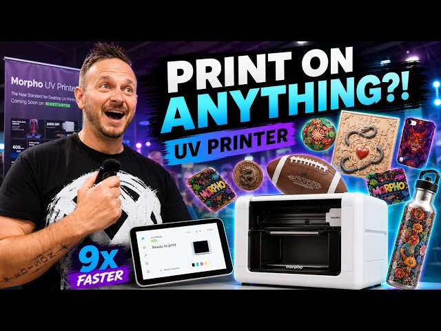 Morpho UV Printer First Look: Game Changer or Gimmick?