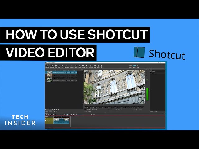 How To Use Shotcut Video Editor