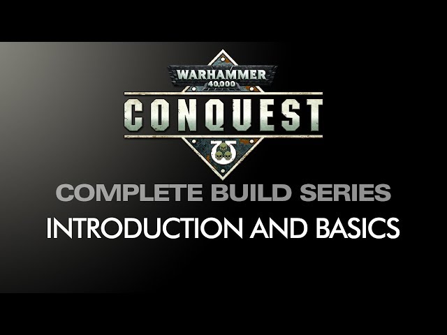 Warhammer Conquest Partwork Series:  Introduction And Basics