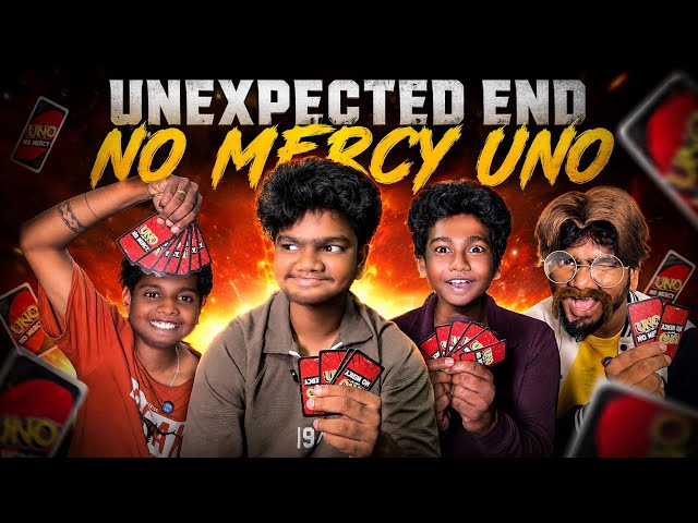 Unexpected End 😳 No mercy Uno 😂 | Arun karthick |