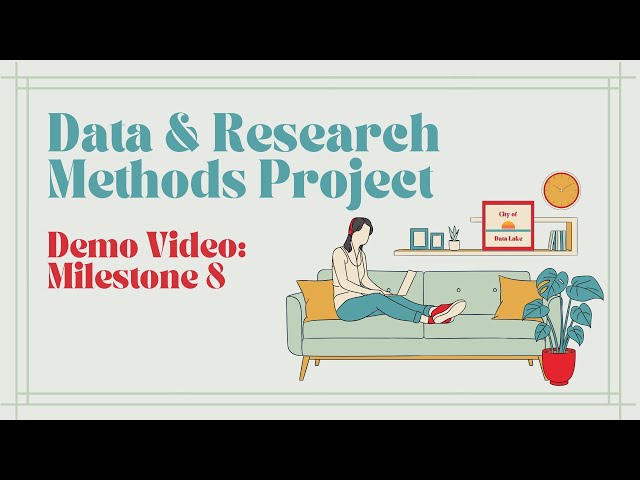 Data & Research Methods Project: Milestone 8