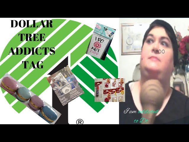 DOLLAR TREE ADDICTS TAG