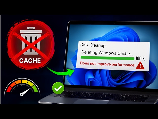 Deleting Windows Cache Won't Speed Up Your PC — Here's What Actually Works