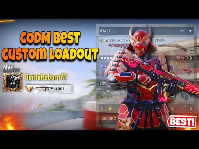 CODM BEST CUSTOM LOADOUT 💥। Call of Duty Mobile Rank Match 
