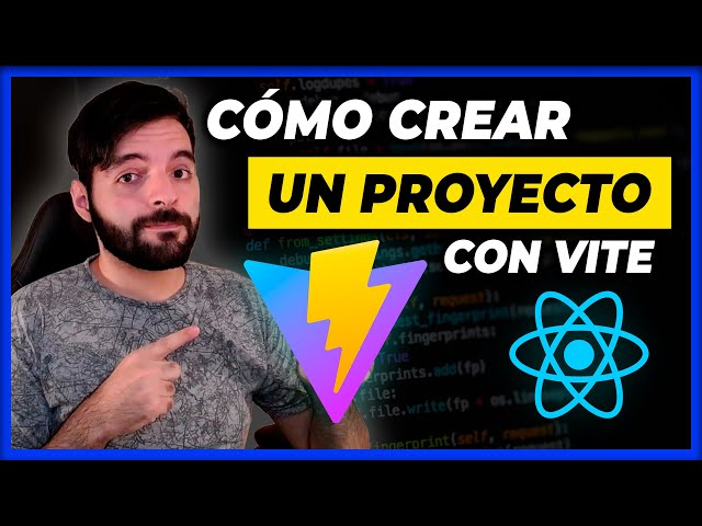 💻HOW TO CREATE a REACT PROJECT with VITE