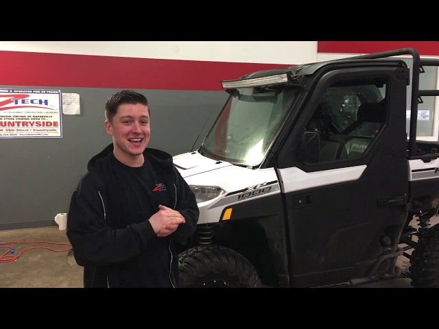 Window Tinting An Off Road Vehicle!