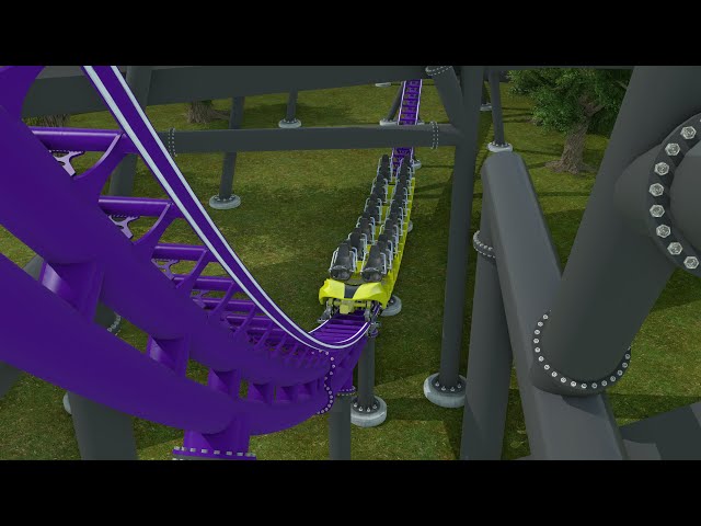 Monaco Coaster | NoLimits 2 | Intamin LSM Coaster | Monaco Coaster Contest Entry | 360° Backrow POV