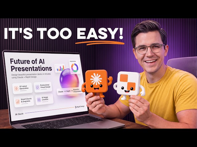 Claude + Replit Design is INSANE for Presentations!