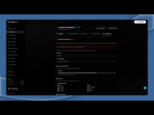 NodeLoom: The Runtime Control Plane for AI Agents