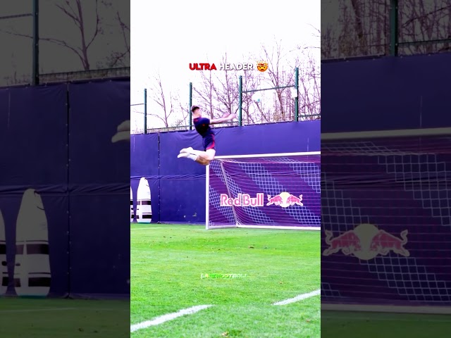 This Guy's Header Is On Another LEVEL😈🤫 #shorts #football #soccer