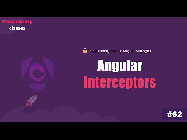 Angular HTTP Interceptors for Firebase Auth (Fix 401 Unauthorized Errors) | NgRx Course #62