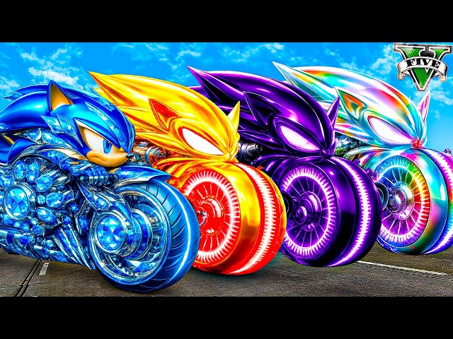 Which Sonic motorcycle is the fastest in GTA 5? (Sonic movie mod)