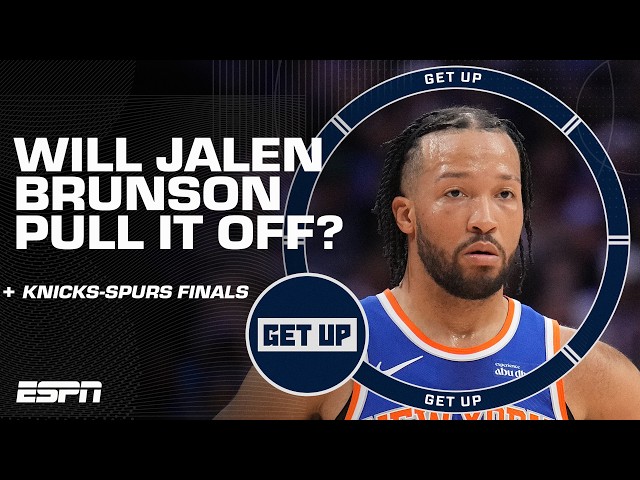 Will a championship LOCK IN HOF status for Jalen Brunson⁉️ Alan Hahn says YES! 🏆 | Get Up
