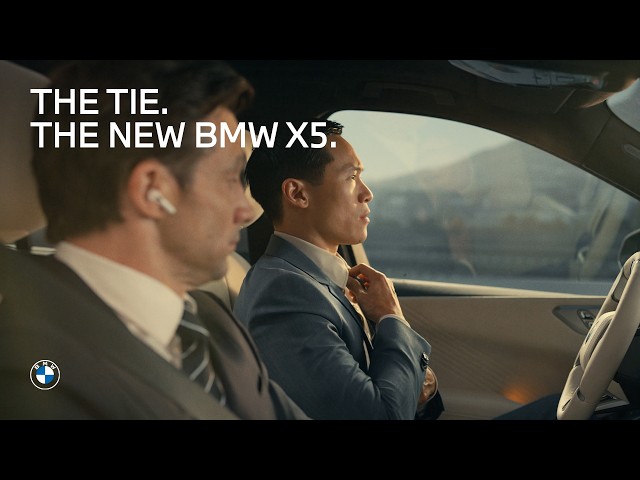 Dress for success, drive with confidence | The new BMW X5.