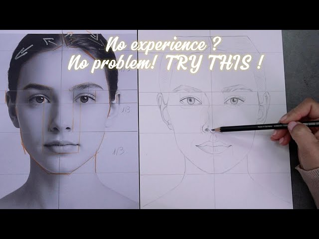 TUTORIAL: Learn to Sketch a Realistic Face, easy for beginners, Reference  Photo in the comments 👇