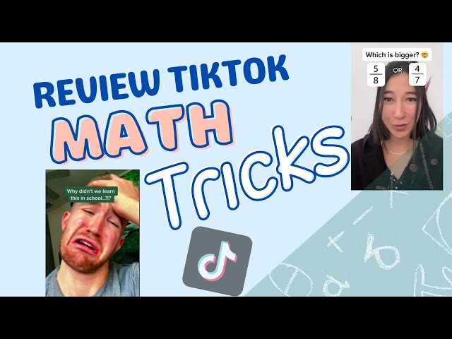 Review Math Tricks on Tiktok | Glad my teachers never taught me these!
