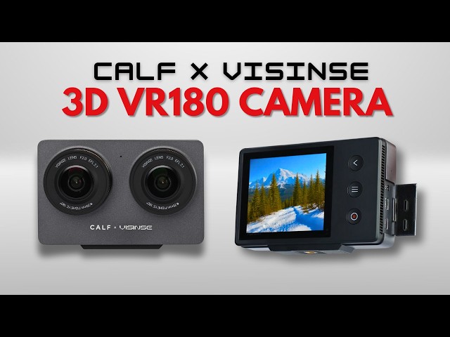 Calf x Visinse 3D VR180 - Camera of the FUTURE