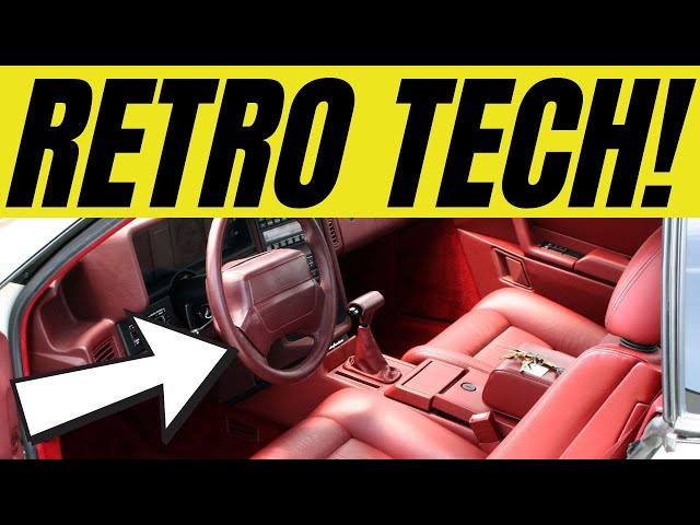 Top 11 Most Hi-Tech & Funky Automotive Instrument Panels of the 1980s!
