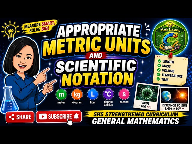Appropriate Metric Units and Scientific Notation