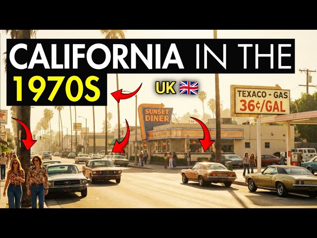 Life in California in the 1970s The Golden American Dream | USA History Documentary #uk #1970s #2025
