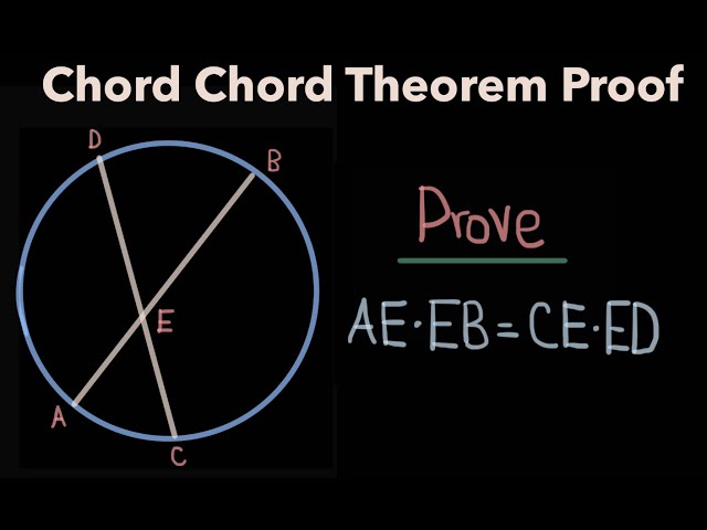 Chord Chord Theorem (Proof)