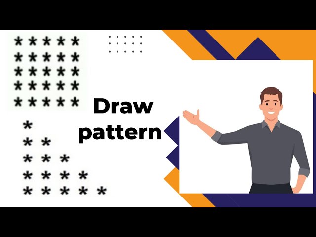 shapes in C++ using nested loops and pattern | Drawing shapes in C++
