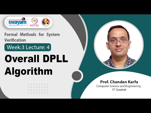 Lec 12: Overall DPLL Algorithm